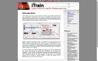 iTrain Fitness website
