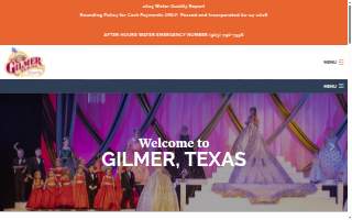 Gilmer Chiropractic website