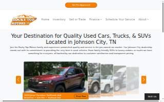 Rocky Top Motors website