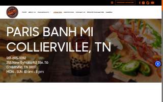 Paris Banh Mi website