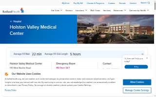 Holston Valley Medical Center website