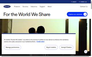 Carrier Commercial Service of Collierville website