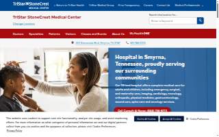 TriStar StoneCrest Medical Center website