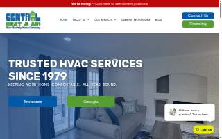 Central Heat & Air Co. website