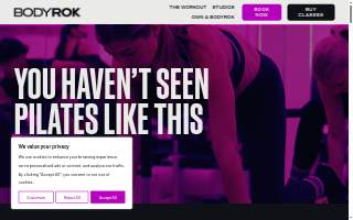 BODYROK West Loop website