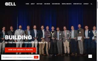 BELL Construction website