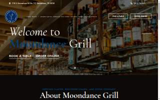 Moondance Grill website