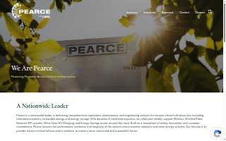 Pearce Worldwide Logistics website