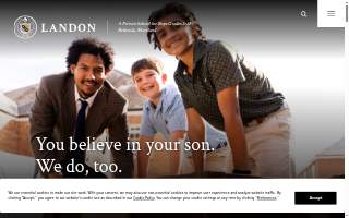 Landon Homes website