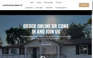Front Porch Cafe website