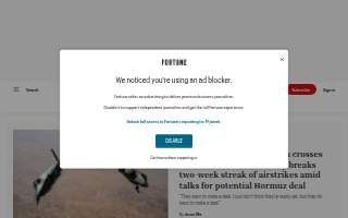 Fortune Construction website