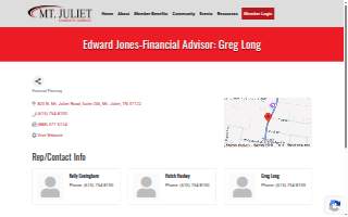 Edward Jones - Financial Advisor: Greg Long website
