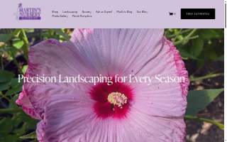 Martins Landscaping website