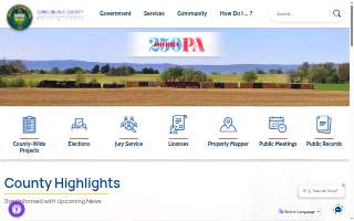 Cumberland Insurance Agency website