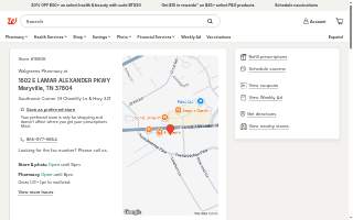 Walgreens of Maryville website