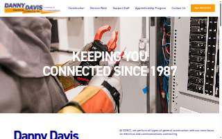 Danny Davis Electrical Contractors, Inc. website