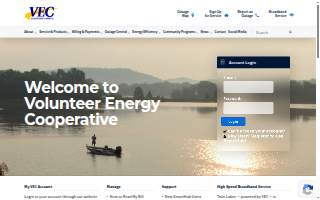 Volunteer Electric website