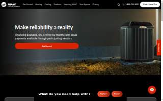 Trane Supply of La Vergne website