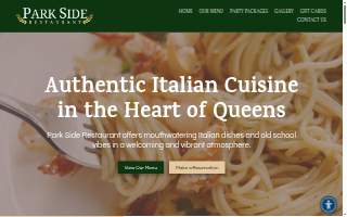 Parkside Tavern website