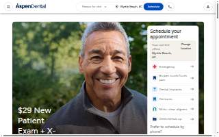 Aspen Dental - Tullahoma website