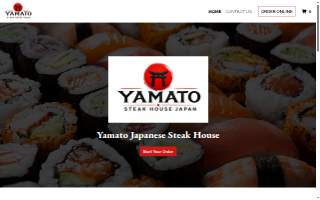 Yamato Japanese Restaurant website