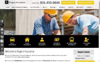 Rogers Insurance website