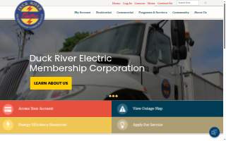 Duck River Coffee website
