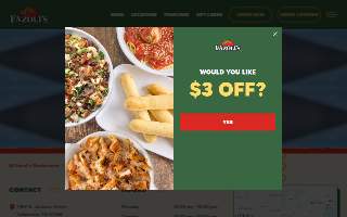 Fazoli's of Tullahoma website