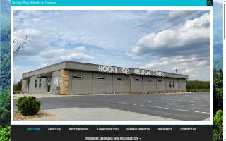 Rocky Top Medical Center website