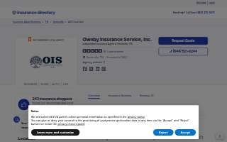 Ownby Insurance Service, Inc website