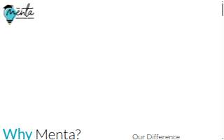 Menta Dentistry website