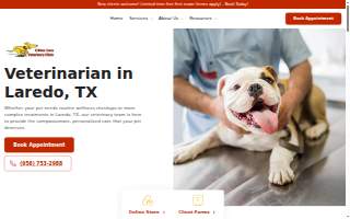 Critter Care Veterinary Clinic website