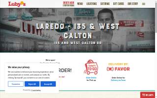 Luby's of Laredo website