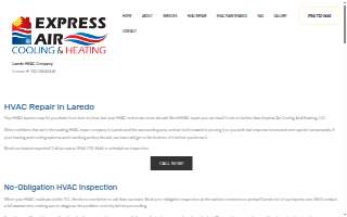 Express Air Cooling And Heating, LLC website