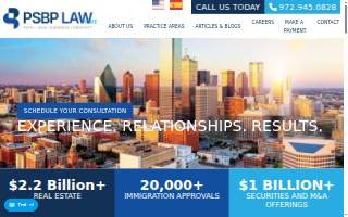 PSBP Law website