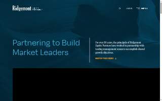 Ridgemont Commercial Construction website
