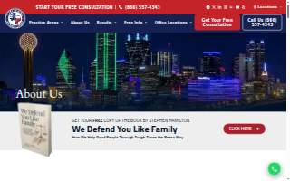 Texas Criminal Defense Group of Amarillo website