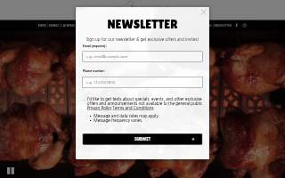 Roasters Coffee & Tea website