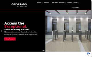Alvarado Trucking website