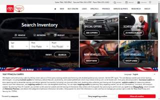 Brownsville Toyota website