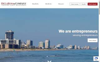 De La Rosa & Company, CPA's website