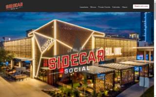 Sidecar Social Frisco website