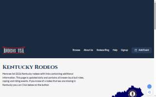 Rodeo City Provisions website