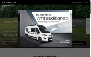 Adria Hair Salon & Spa website