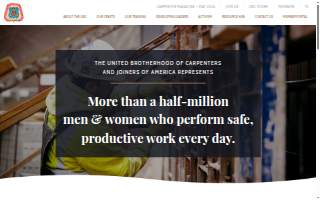 Carpenters Sons Construction website