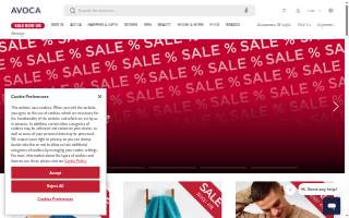 Avoca Coffee Roasters website