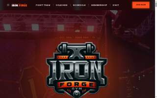 Iron Forge Gym website