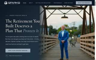 Sparks Strategic Wealth website