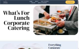 Lucille's Catering website