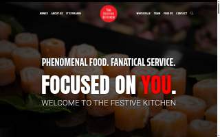 The Festive Kitchen website